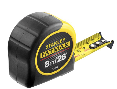 Stanley FatMax 8m/26ft Tape Measure - Powertools4U