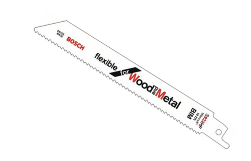 Bosch S922HF Flexible Sabre Saw Blade for Wood & Metal 5pk - Powertools4U