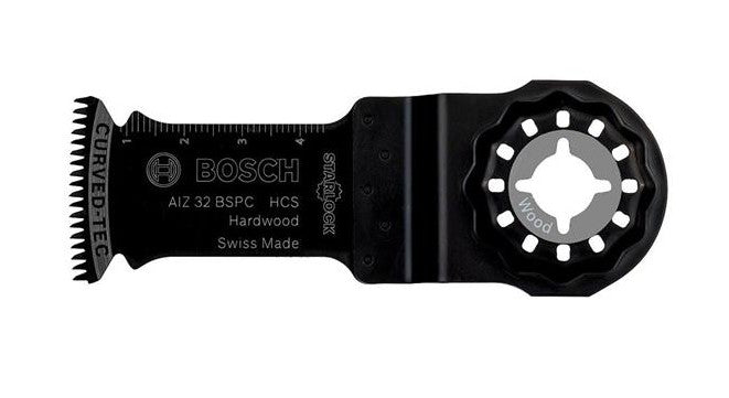 Bosch AIZ32BSPC HCS Starlock Plunge Cut Saw Blade for Hardwood 32x50mm