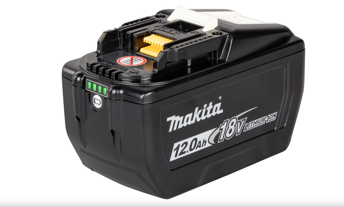 Makita BL18120 18V LXT 12.0Ah Li-ion Battery Pack x2