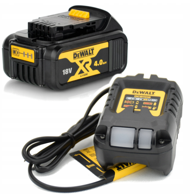DeWalt 18V DCB182 4AH BATTERY & DCB1102 CHARGER BUNDLE