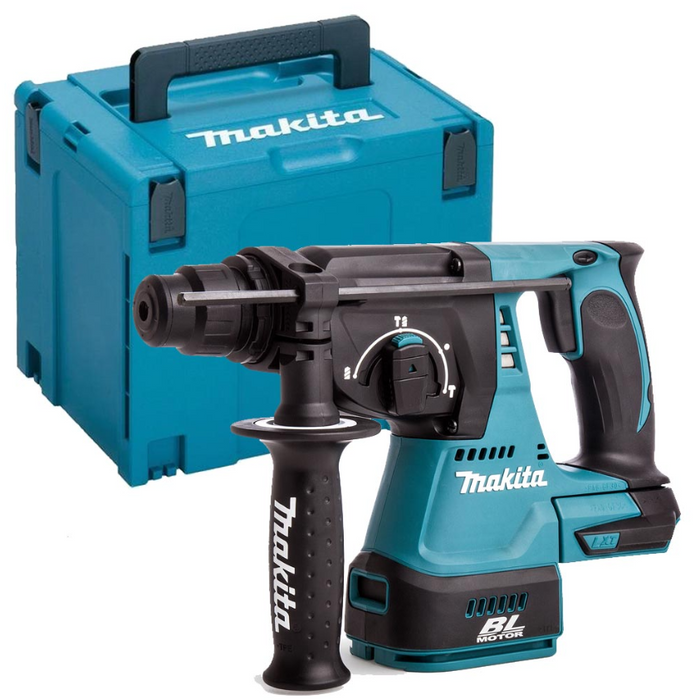 Makita DHR242ZJ 18V Cordless li-ion SDS Plus Brushless 3 Mode Rotary Hammer Drill 24mm in Makpac (Body Only)