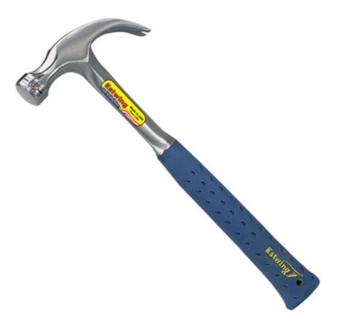 Estwing E3/20C Curved Claw Hammer with Vinyl Grip 560g (20oz)