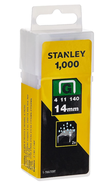 STA1TRA709T TRA709T Heavy-Duty Staples 14mm (Pack 1000)