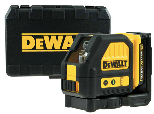 DeWalt DCE088D1G 10.8v 2.0Ah Li-Ion Self Level Cross Line Laser Green - Powertools4U