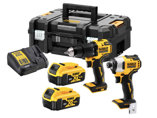 DeWalt DCK2062M2T-GB 18v XR Li-ion Brushless Drill Driver