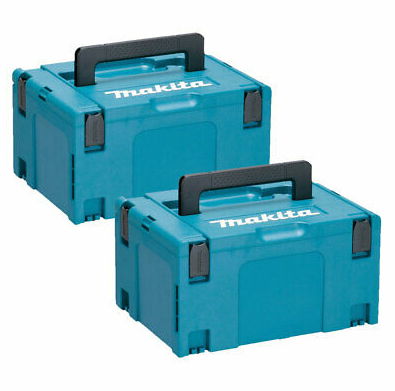 Twin Pack Makita 821551-8 Makpac Connector Case Type 3