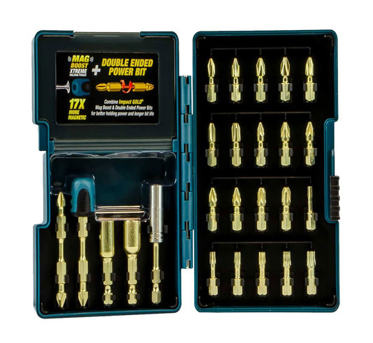 Makita B 69163 Impact Gold Screw Bit Set 26 Piece Powertools Ireland