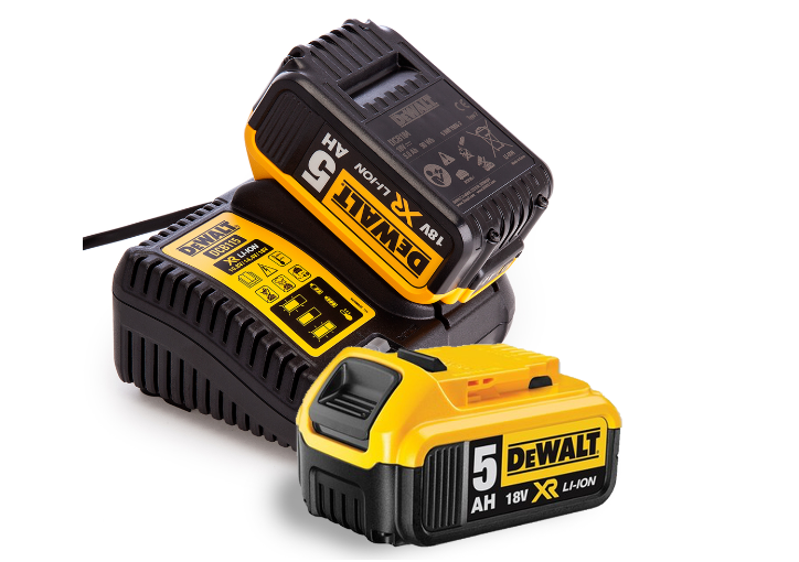 DeWalt DCB115P2 Kit Chargeur + batteries 18V (2x 5.0Ah) - DCB184