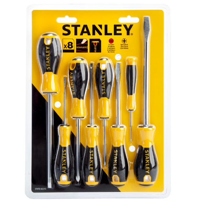 Stanley STHT0-60210 Essential Screwdriver Set (8 Piece)